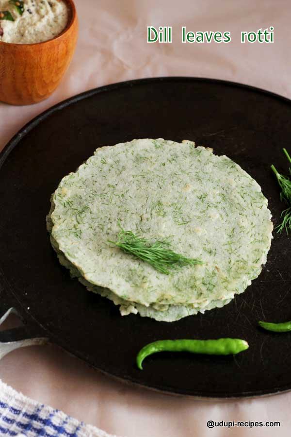 healthy dill leaves rotti