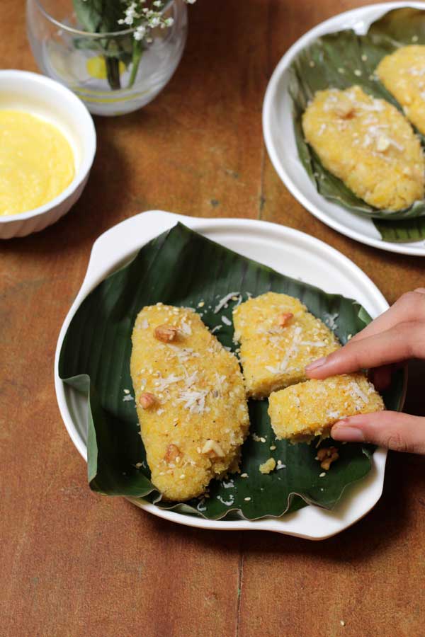 lip-smacking pumpkin idli