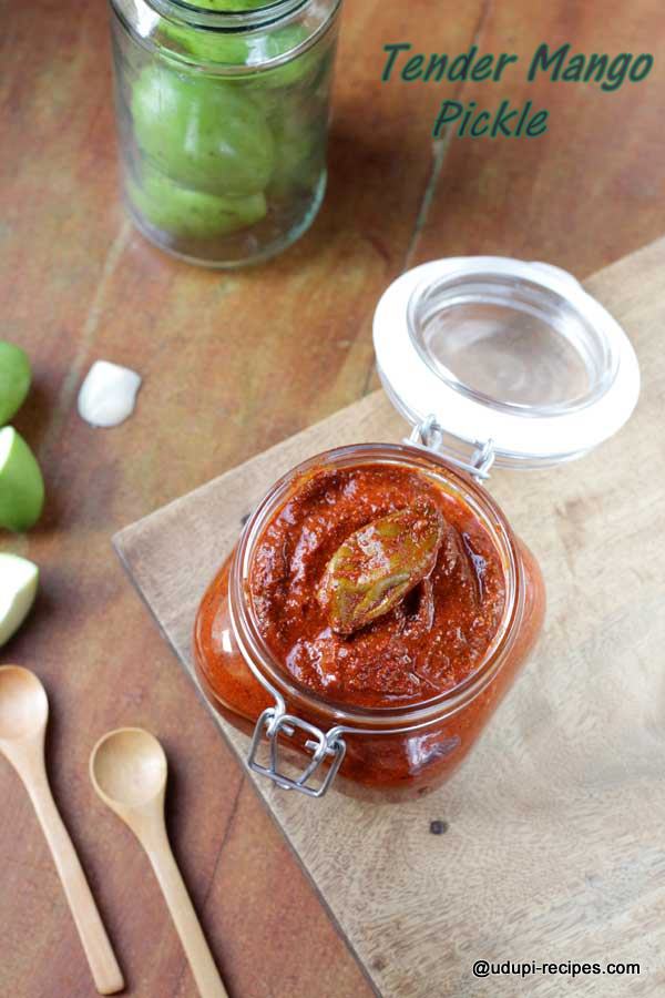 Long lasting tender mango pickle