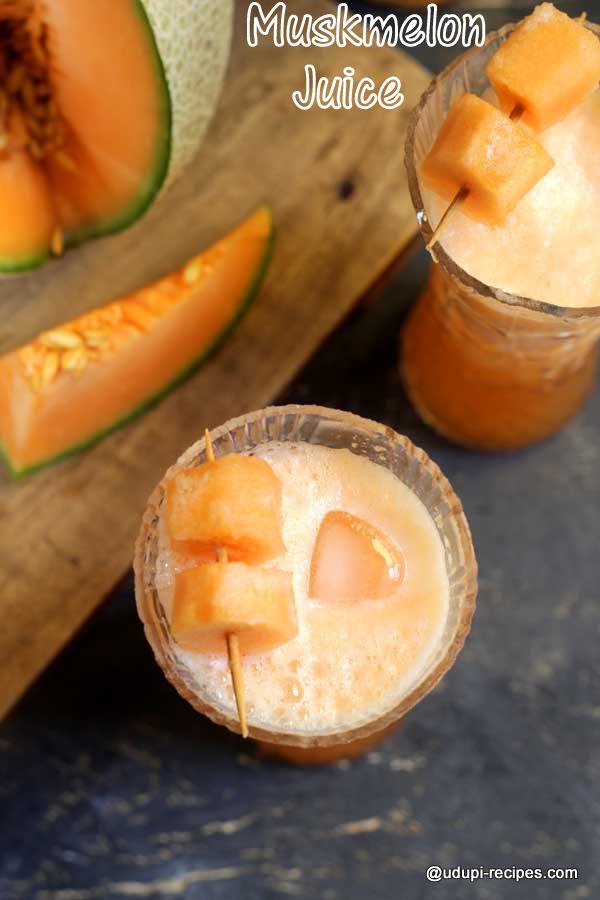 hydrating muskmelon juice