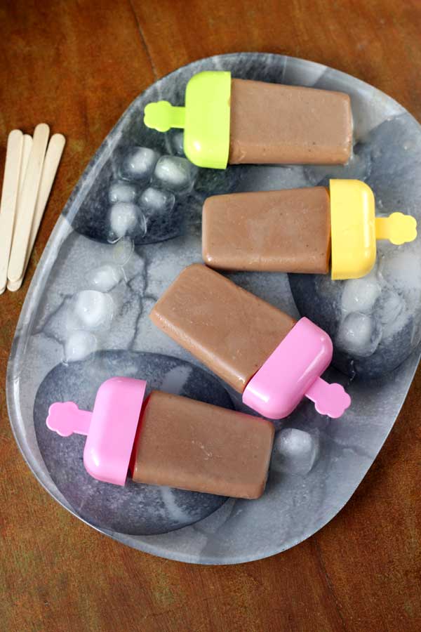 summer delight chocolate popsicle