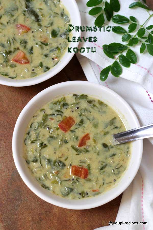 easy and delicious drumstick leaves kootu