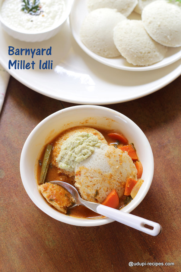 healthy barnyard millet idli