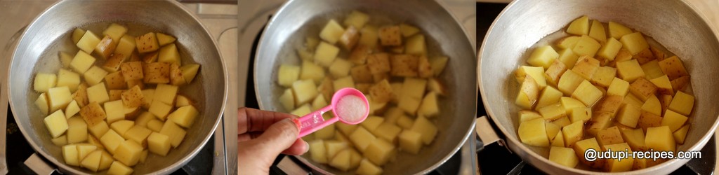 potato semi gravy preparation step 1