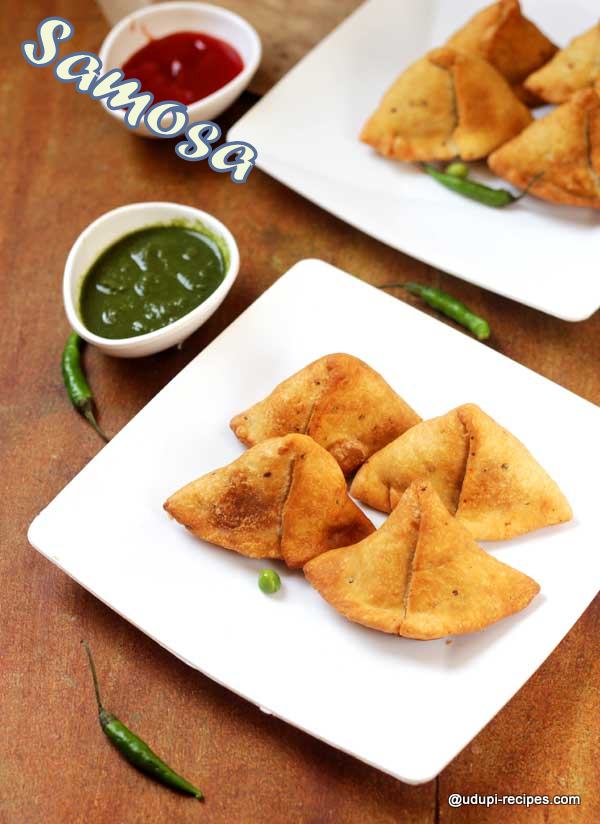 Spicy and crispy samosa