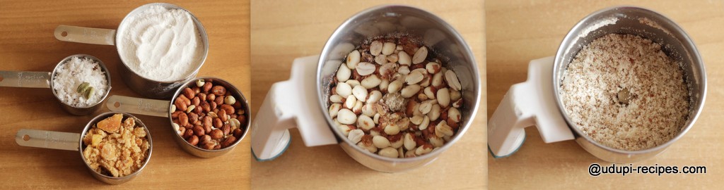 peanuts modak preparation step 1