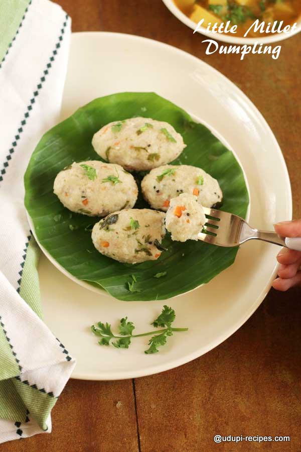 tasty little millet dumpling