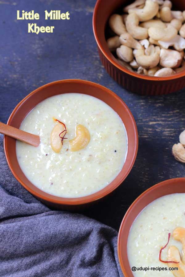 Little millet kheer