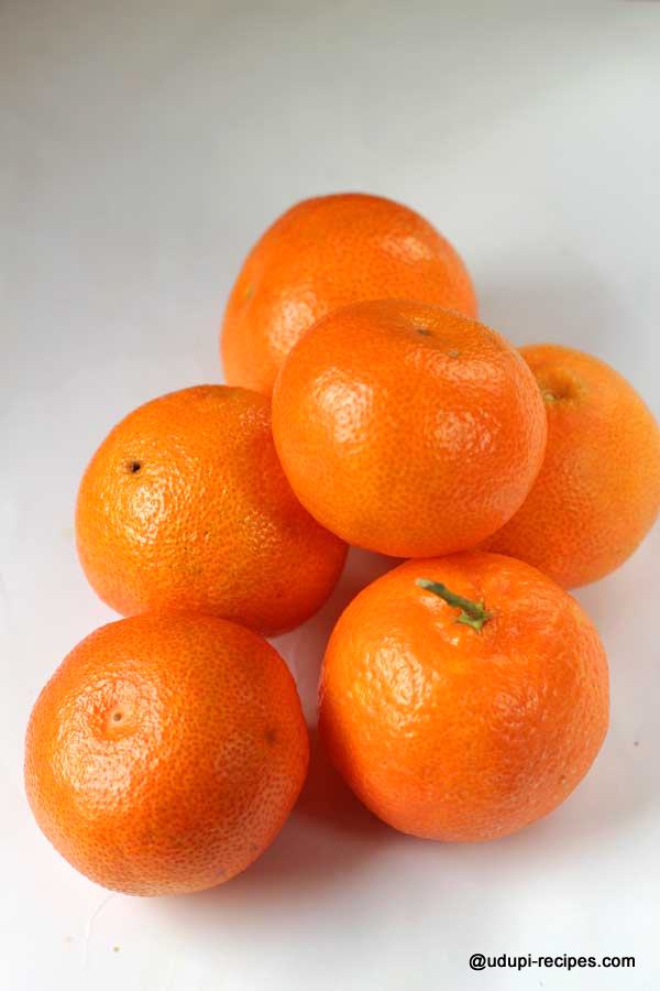 Oranges for orange rava kesari