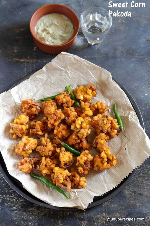 crispy sweet corn pakoda