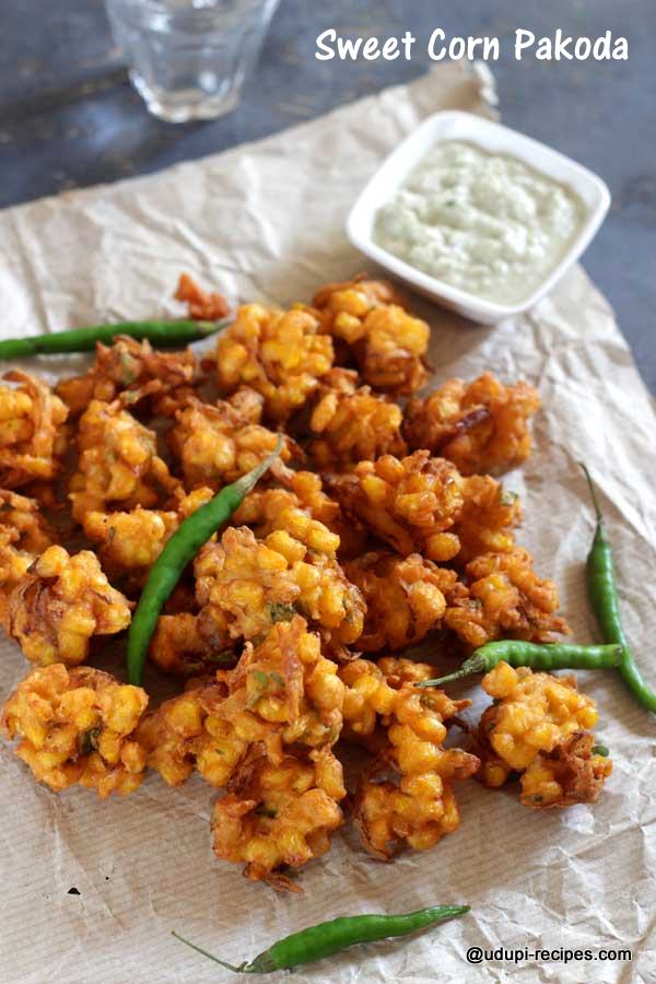 delicious sweet corn pakoda