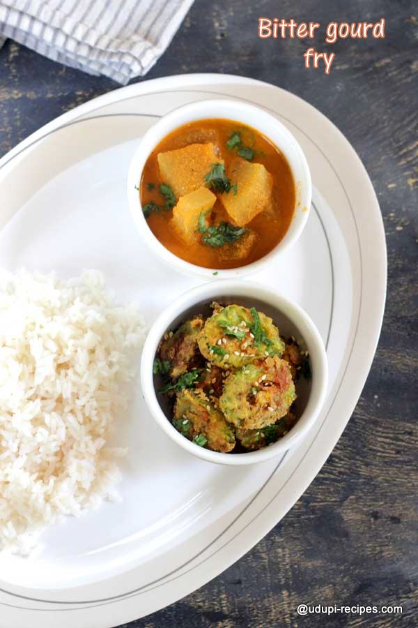 easy bitter gourd fry