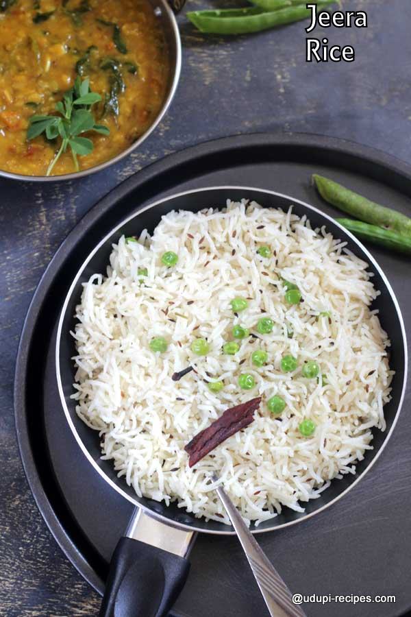 Jeera Rice Recipe Easy one pot meal Udupi Recipes