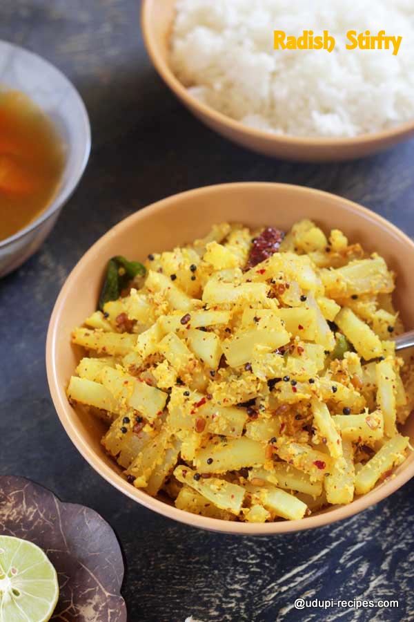 Radish Stirfry