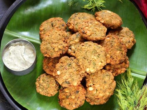 Super Crispy Masala Vada (Dal Vada/ Paruppu Vadai) My Food