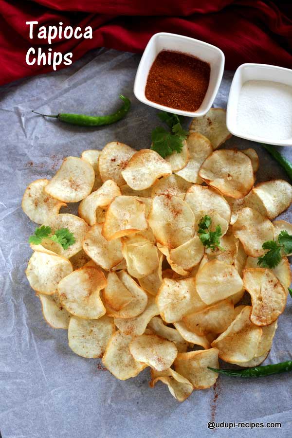 crispy tapioca chips