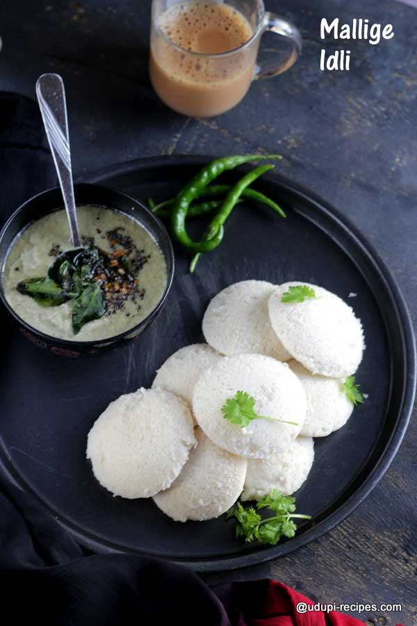 spongy mallige idli