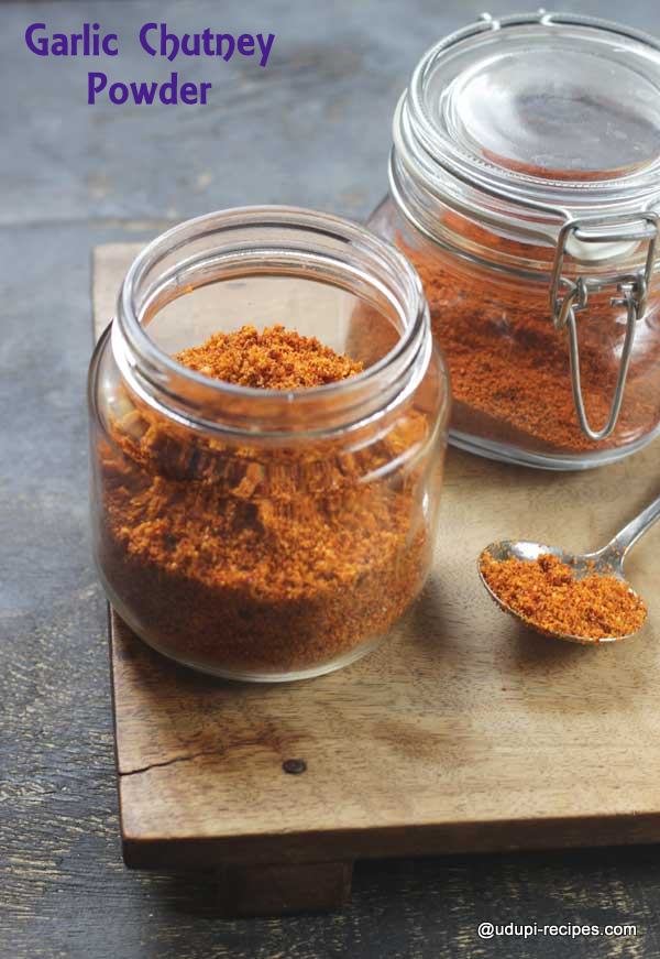 Easy Garlic chutney powder