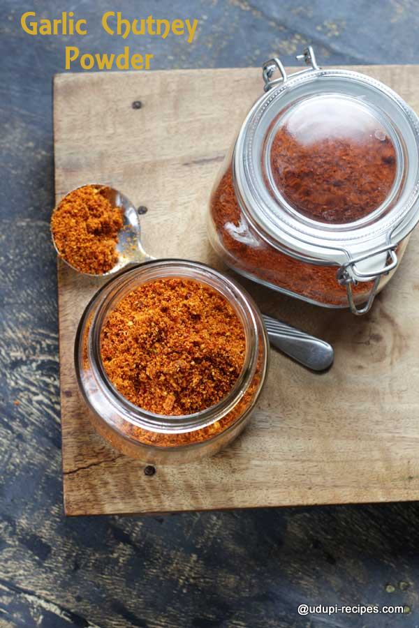 garlic chutney powder healthy