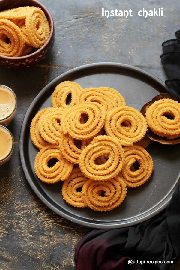 instant chakli poha- murukku