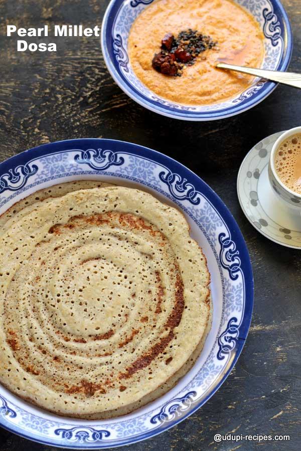 easy pearl millet dosa