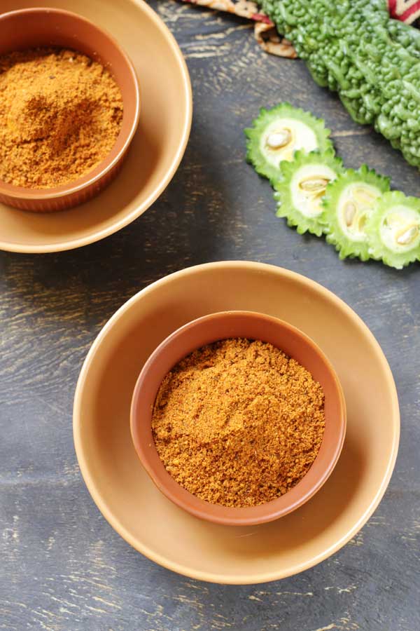 bittergourd chutney powder