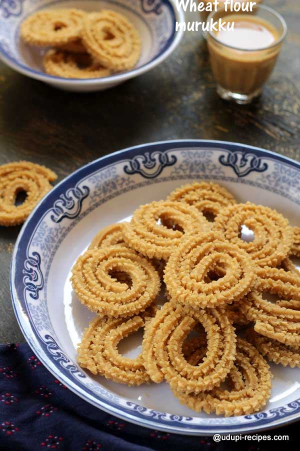 crispy wheat flour murukku