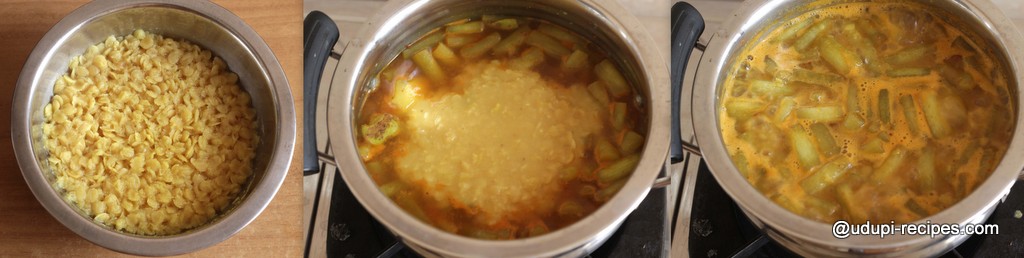 colocasia stem lentil curry step 4