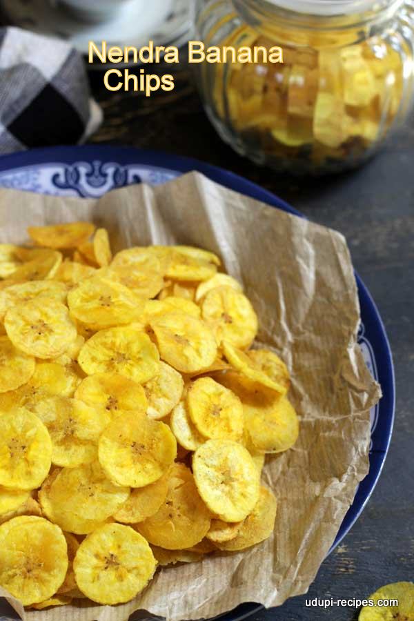 Homemade nendra banana chips