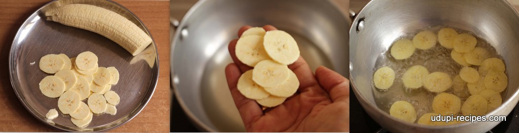 nendra banana chips preparation step 3