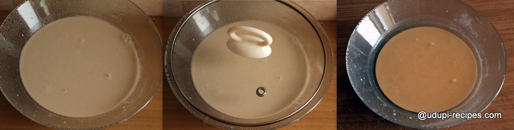 ragi milk porridge preparation step 6