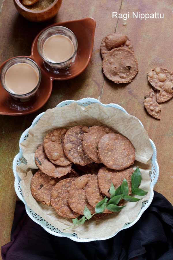 ragi nippattu-finger millet nippattu