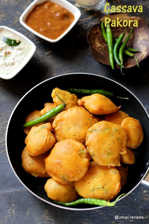 Cassava pakora