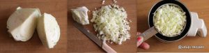 cabbage dosa preparation step 4