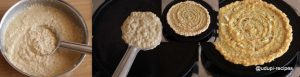 cabbage dosa preparation step 5