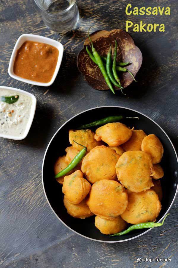 delicious cassava pakora