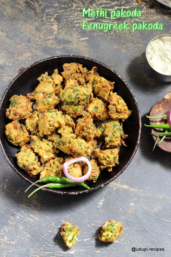 methi pakoda