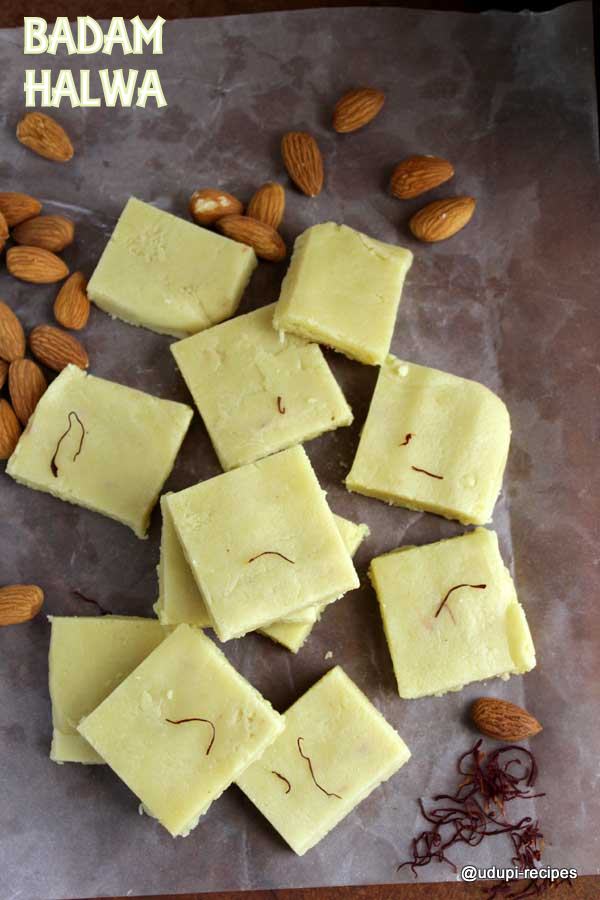 Badam halwa - Almond halwa