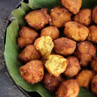 Delicious jackfruit fritters