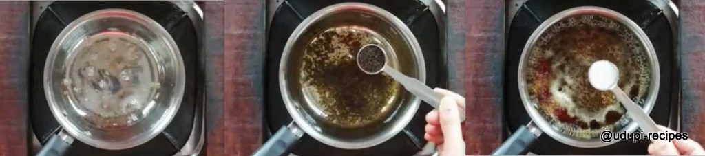 Masala tea - Badam tea preparation step 1