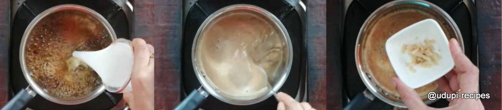 Masala tea - Badam tea preparation step 2