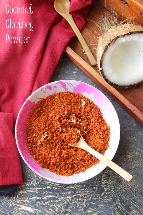 Coconut chutney powder