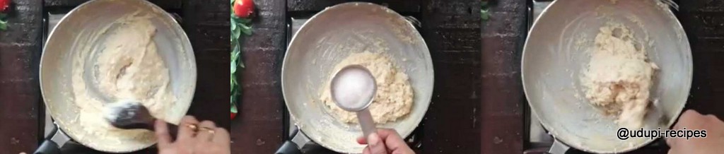 MILK PEDA-doodh peda preparation step 2