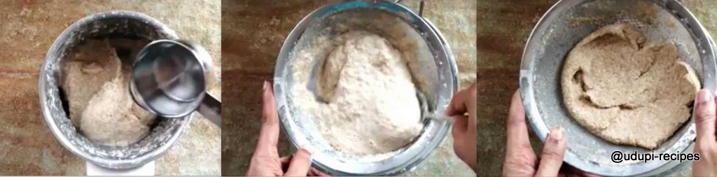 wheat halwa preparation step 3